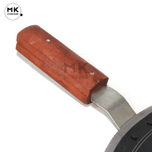 Iron Tawa | Tawa Iron Roti Chapati Maker | Handmade Iron Tawa with Wooden Handle
