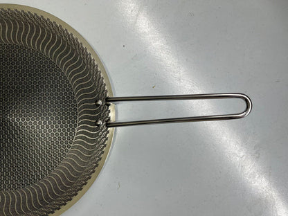 Laser Coating Tawa 34cm With Long Handle Non Stick and Stainless Steel